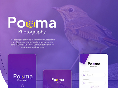 Photography App_01 app ui