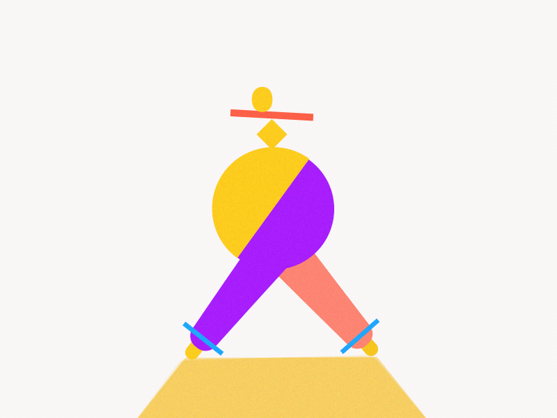 shake my head aftereffects animation head illustration motion design motion graphics shake shapes