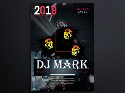 DJ FLYER DESIGN amazing best branding business business card business card design card company corporate design dj flyer dj logo dj party flyer flyer designs home illustration layout real estate typography vector