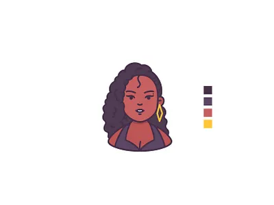 People avatar avatar diverse face fashion people woman