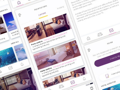 Vacation club app app design application applications porto vacation club