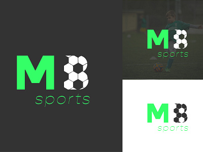 MB sports2 design flat icon illustration lettering minimal typography vector