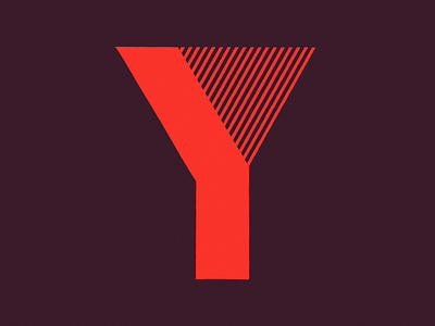 36 days of type - Y 36 days of type design digital illustration illustration letter lettering procreate typography typography design y