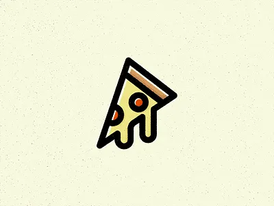 P Is For Pizza alphabet design food illustration pizza texture true grit texture supply vector