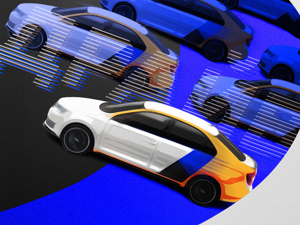 Example of Yandex Drive | Poster