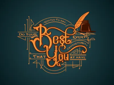 Typography With Black Savior Font art branding deco design hand lettering font illustration lettering logo type typography