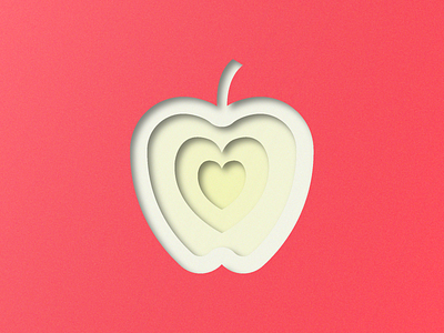 Red apple 3d adobe illustrator amateur apple design dribbble invitation dribbble invite dribbble invite giveaway fruit icon illustration illustrator illustrator art illustrator cc layer layer style layered red vector vegetable
