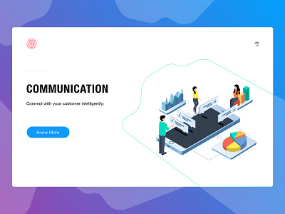 Artificial-Intelligence - Isometric app application. creative artificial intelligence branding icon illustrations procreate sketching typography ui ux vector