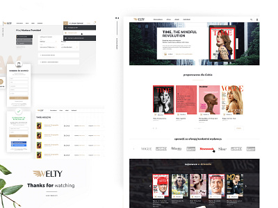 E-commerce Welty - bookstore adobexd ecommerce ecommerce business ecommerce design ecommerce shop magazine online shop online shopping online store product card product page shop shopping cart store store design uxui webdesign website website design wordpress