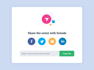 Daily UI Social Share daily ui dailyui share social
