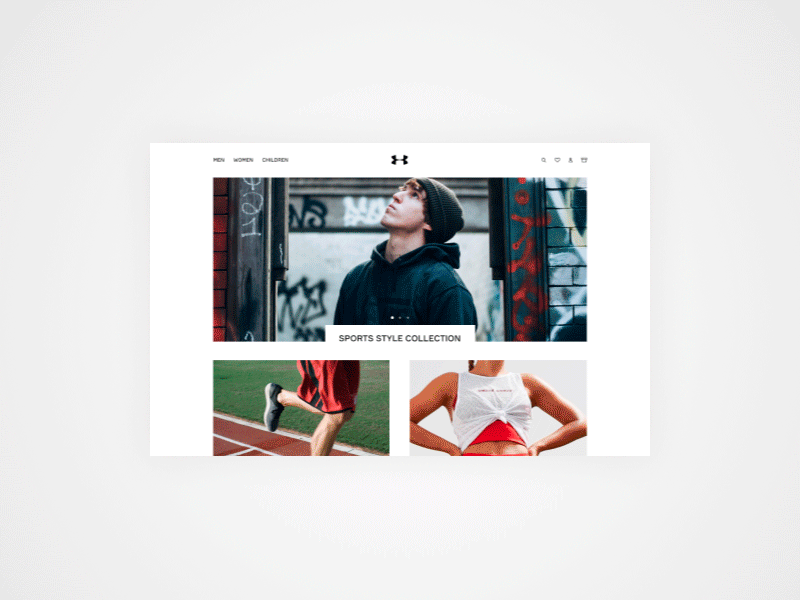 UA design figma minimal ui ux web website