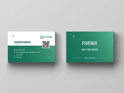 Business Card Design branding clean colors design flat identity branding vector vibrant