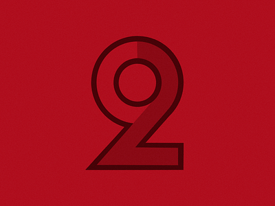 36 days of type - 2 2 36 days of type design digital illustration illustration letter lettering number numbers numerals procreate typography typography design