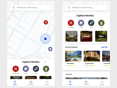 DailyUI 029-Map adobe xd android app branding dailyui design dribbble flat illustration interaction ios map minimal typography ui ui ux design uidesign uidesigner uidesignpatterns ux uxdesign