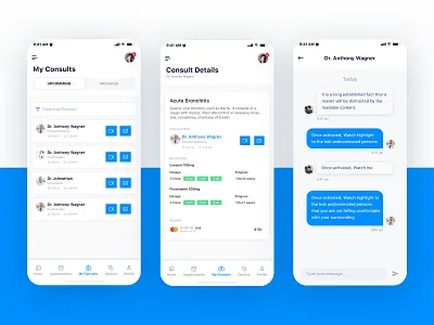 Consult Details consultant consultation disease doctor health medicine message pill