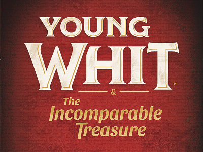 Young Whit Title book chapter book children design kids title treatment typography
