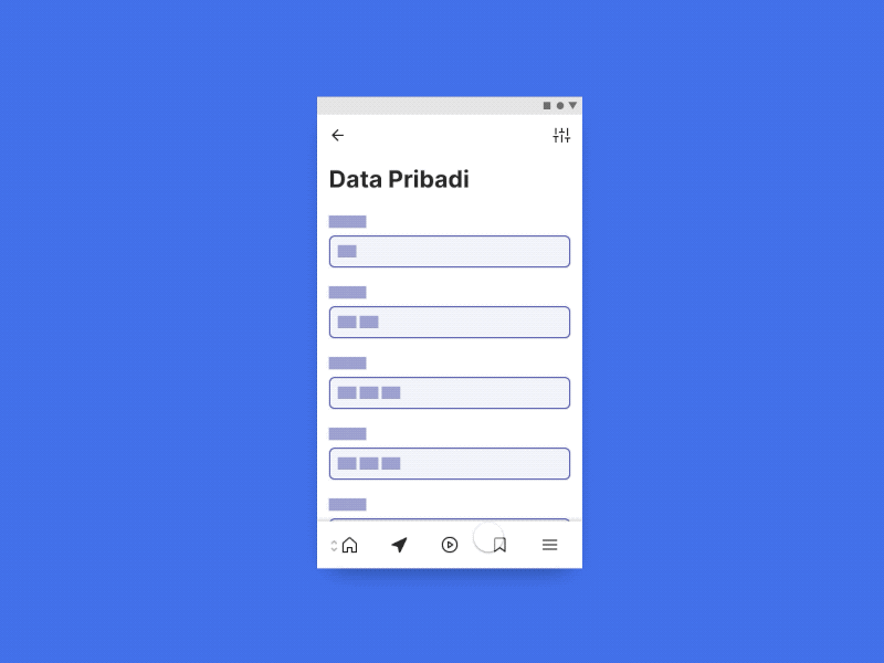 04 Section Long Form animation app component concept design homepage interaction invisionapp invisionstudio madewithstudio prototype tigapuluh ui ux