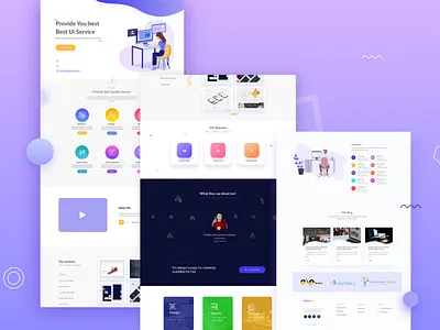Portfolio design illustration portfolio ui uidesign userexperiencedesign userinterface ux web webapp