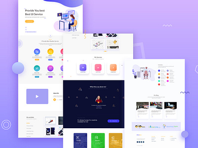 Portfolio design illustration portfolio ui uidesign userexperiencedesign userinterface ux web webapp