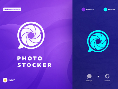 Photo Stocker | Branding Concept brand identity branding design logo logotype
