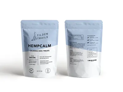 Dog Treats Pouch Packaging brand brand identity branding cbd dog treats dog treats label illustration logo minimal modern monoline packaging packaging design packaging label packaging mockup pouch