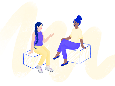 ✍🏼Job Interview Process 👋🏾 boss boss lady branding character coworkers digital discussion hiring illustration interview job application management platform process procreate recruiter recruitment storytelling woman work