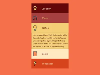 Flat Accordion accordion flat flat design jquery js