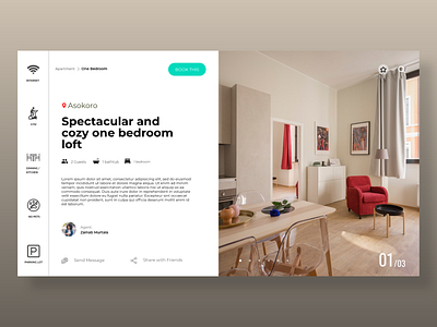 Century Estate branding design ui ux web website