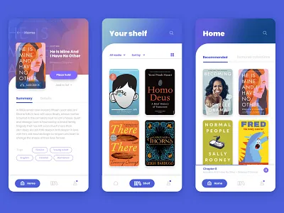 Overdrive Libby — Shelf & Book Details app app design application audiobook audiobooks book app branding design ebook ebooks library reading reading app ui ui design uidesign ux uxui