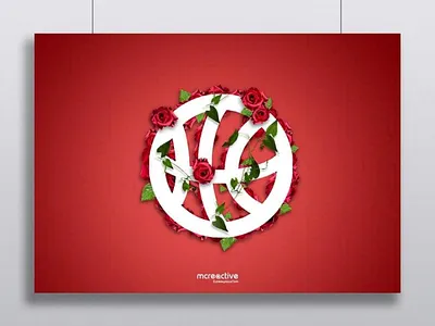 Flowers vs Dribbble adobe dribbble flowers photoshop red