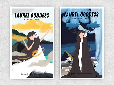 Laurel goddess ui 女孩 插图
