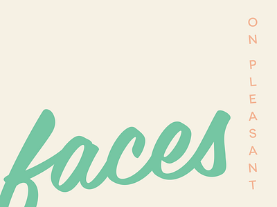 Faces Branding (WIP) branding logo type