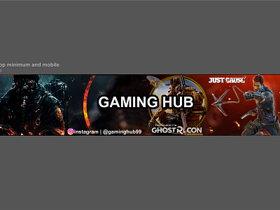 Youtube Banner banner banner ad banner design bannerdesign banners branding business card business logo design fiverr flat graphic graphic art graphic design designer illustration logo logo design typography vector youtube banner