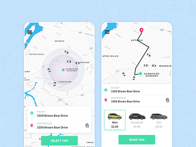 Taxi Booking App booktaxi mobileapp taxiapp uiux