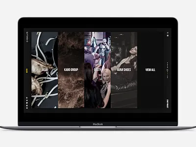 EvoxLab projects page design ui ux web design webdesign website design