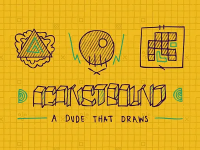 simplified logo againstbound design geometric geometry illustration logo