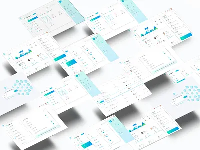 Oxygen Dashboard Mockup agency branding agency website app artdirection branding dashboard dashboard app dashboard template design design app gradient graphicdesign logo ui uidesign ux uxdesign uxui web website