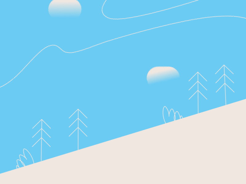 Hide iPad animation cam camera camo cloud design gif hide illustration ipad landscape lockscreen loop motiongraphic mountain superpower trees