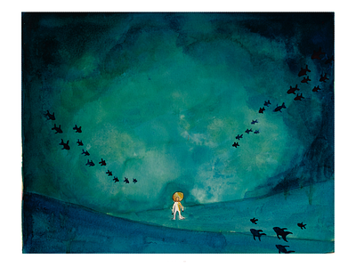 Underwater freelance illustration illustration art watercolor