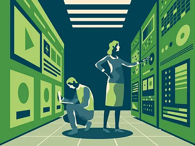 Data Analysis analisis cloud data engine female male man media optimization rack search seo server smm social team teamwork web woman