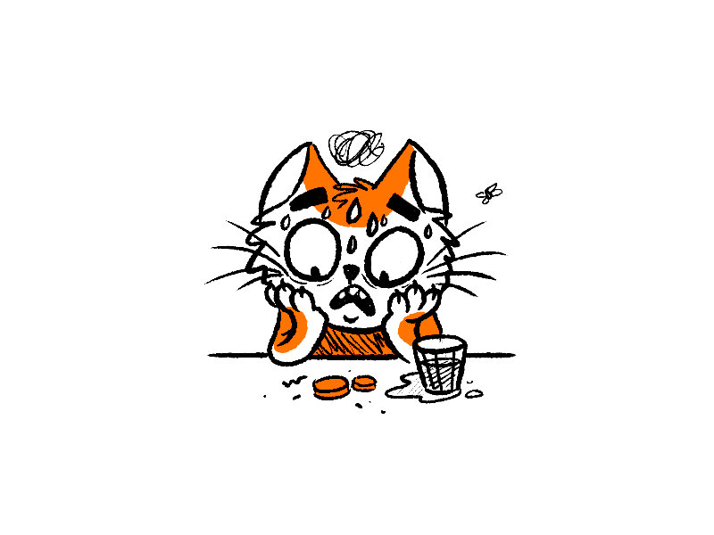 Depression time cat drunk ginger