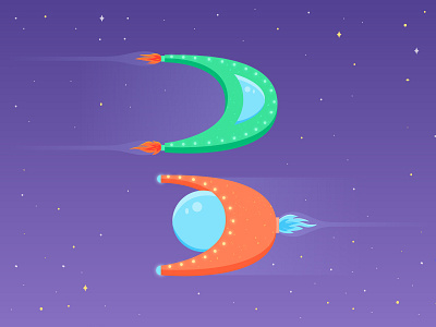36 Days of Type - 3 3 36 days of type 36days 3 36daysoftype adventure colour illustration illustrator letter light shadow sky space spaceship stars texture type ufo universe vector