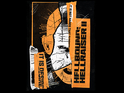 Fright Fest 4 Exploration collage collage art festival festival poster fright fright fest hellraiser horror horror movie illustration poster