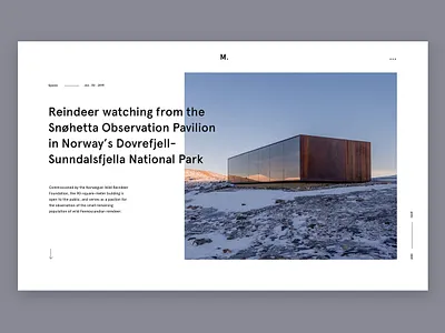 Metaphors - Article Mast article html javascript minimal quiet simple ui web