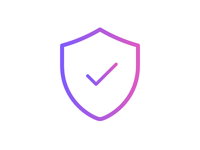 VPN App Logo & Icon app app design appicon check clean icon logo shield ui vpn