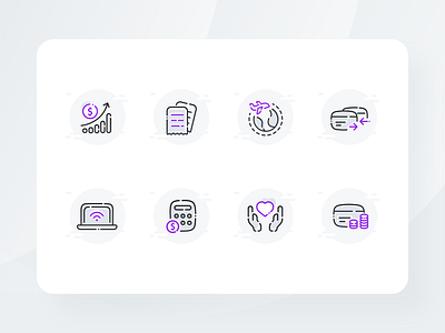Icon Design app bank app browse design flat icon illustration illustrator ios minimal ui vector website
