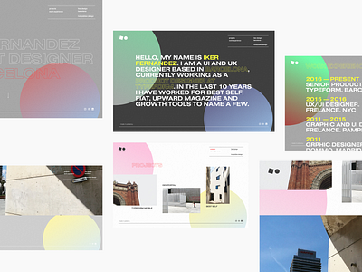 Personal Site 2019 Concept color css outline photograhy real project ui ux website