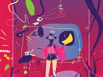 Nightmusic files 01 colorful art drawing illustration illustration art illustration design illustrator music art night red vector vector art vector illustration vectorart visual art