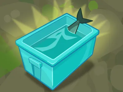 Fish Box adobe illustrator character design game game art illustration vector