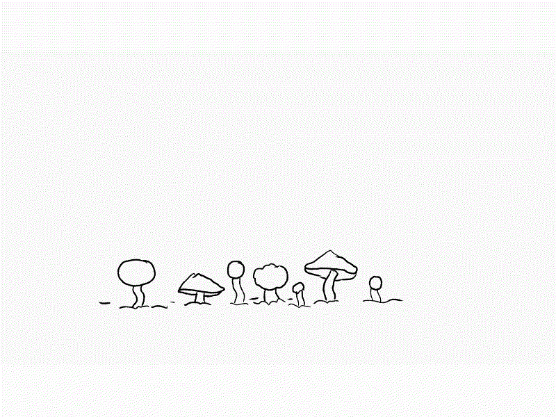 Mushroom or Toadstool Growing Drawing 2D Animation 2d animation agarics animation cap fleshy fungi fungus gilled mushroom gills growing growth hd high definition motion graphics mushroom plant spore bearing fruiting body stem time lapse toadstool